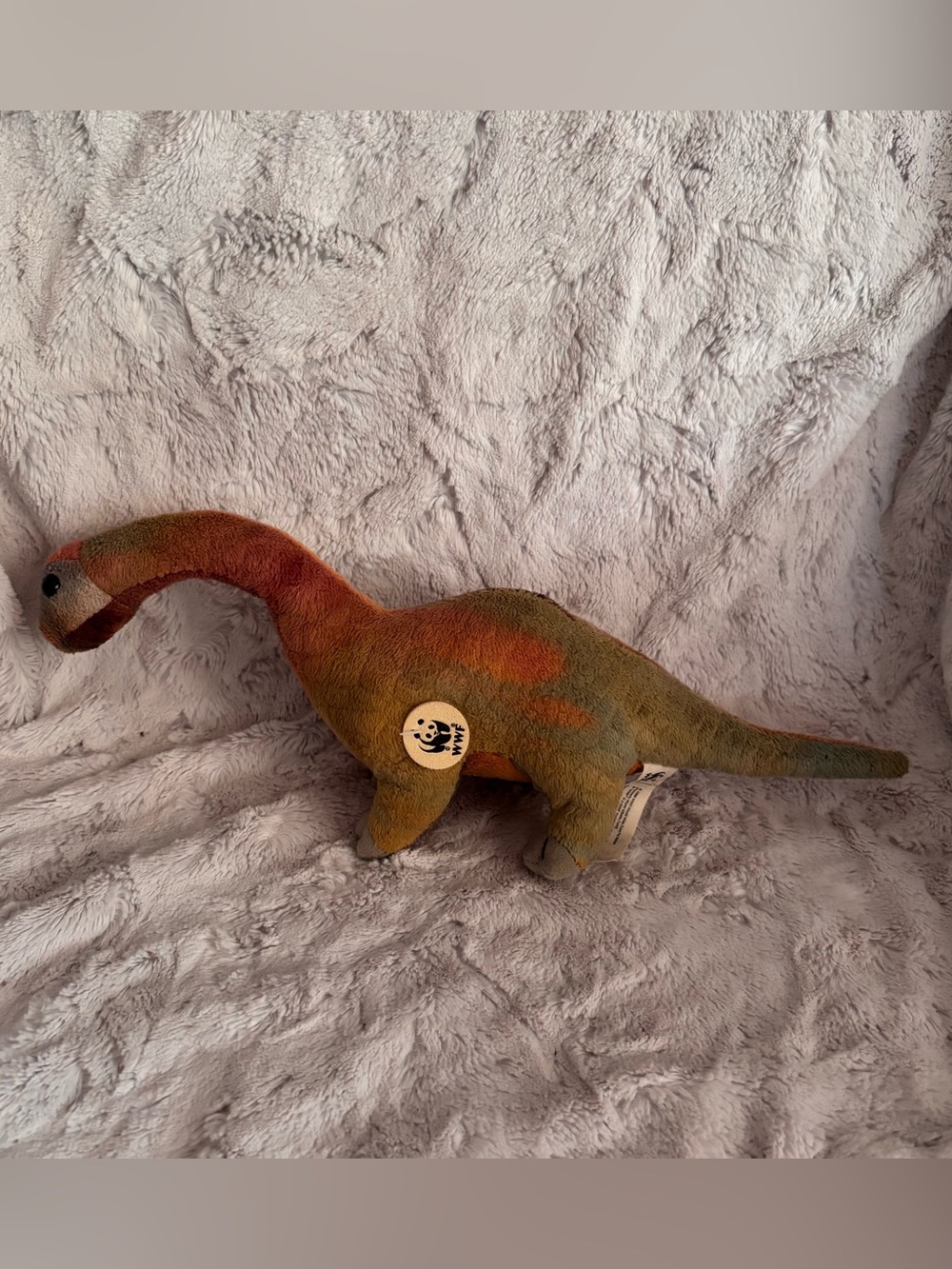 WWF Small Plush Dinosaur Toy